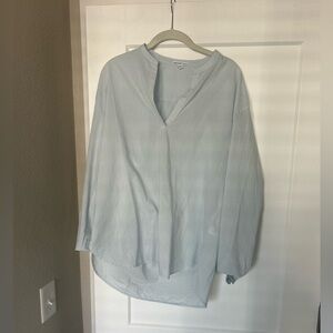 James Perse Light Blue Women's Blouse